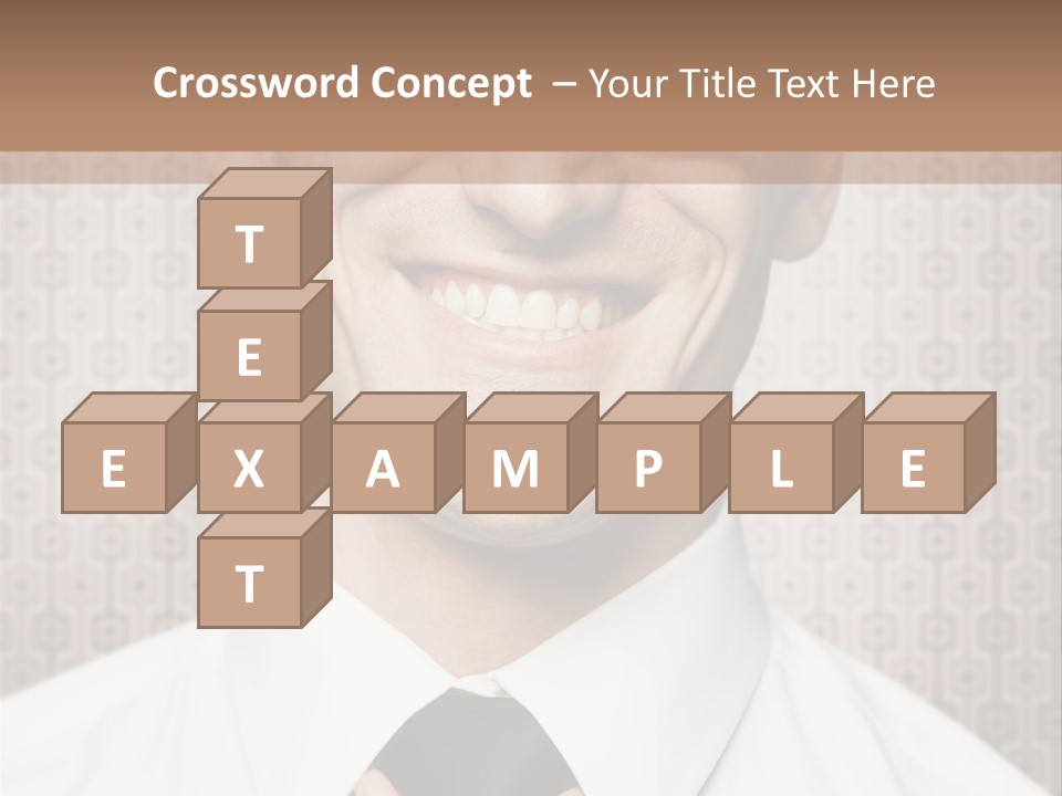 Head Background Hand PowerPoint Template