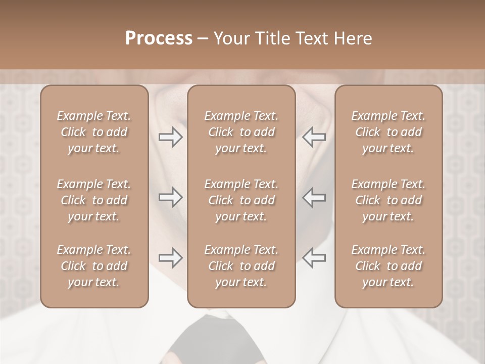 Head Background Hand PowerPoint Template