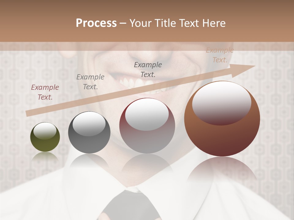 Head Background Hand PowerPoint Template