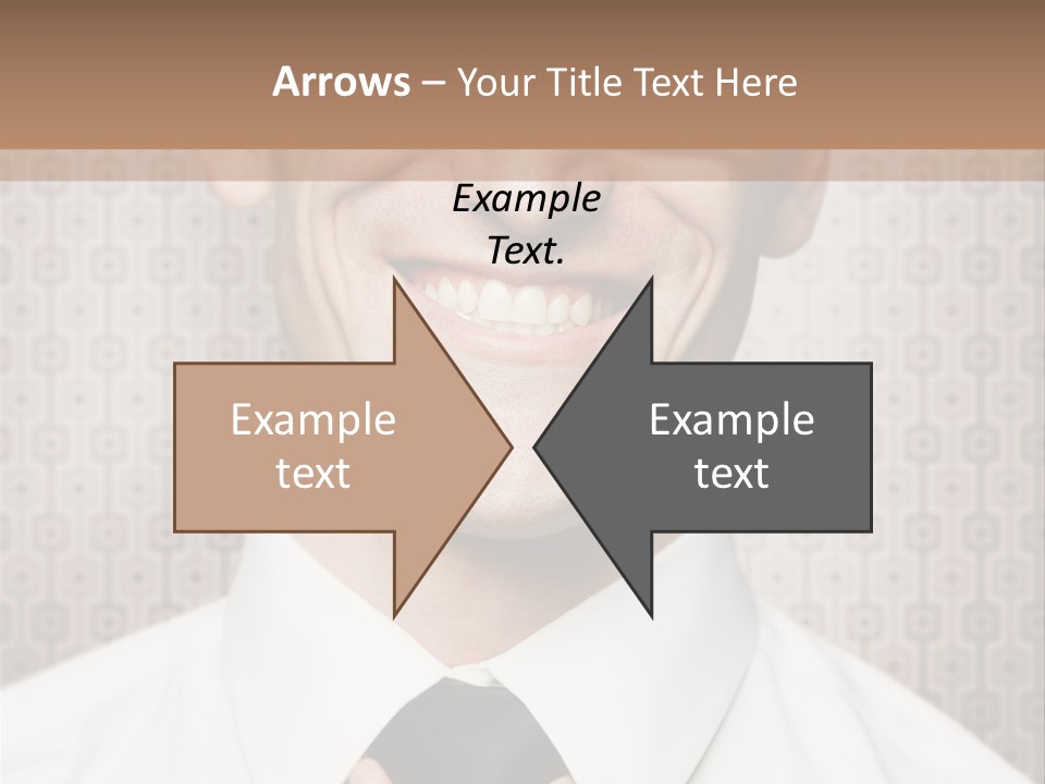 Head Background Hand PowerPoint Template