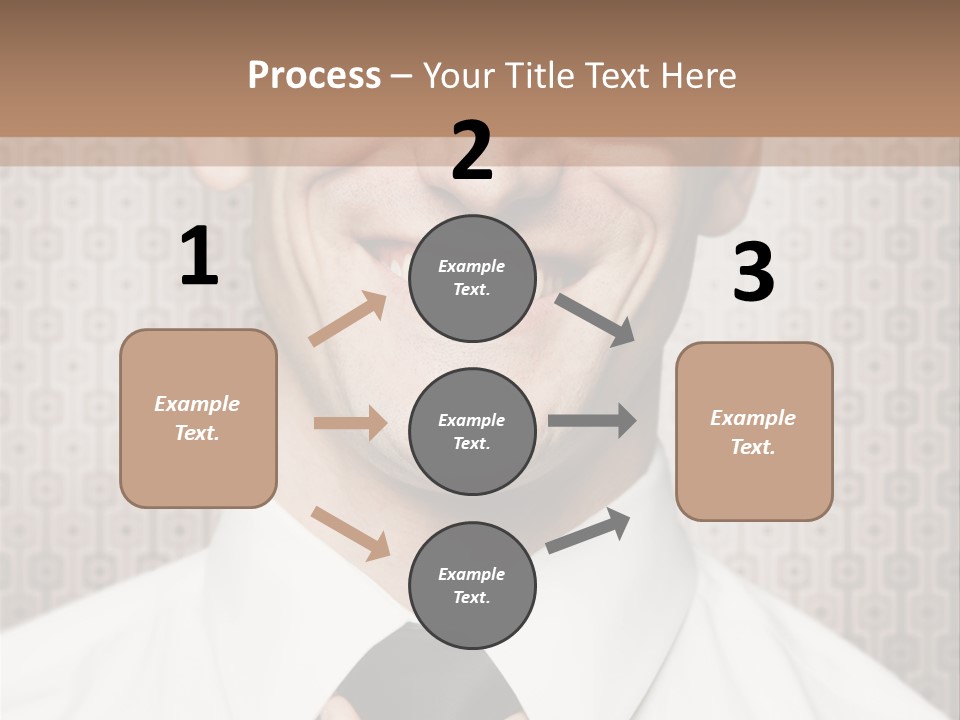 Head Background Hand PowerPoint Template