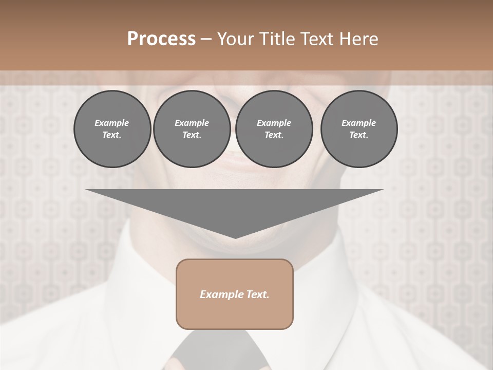 Head Background Hand PowerPoint Template