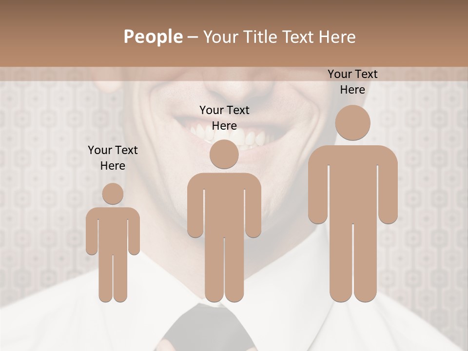 Head Background Hand PowerPoint Template