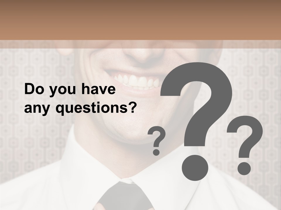 Head Background Hand PowerPoint Template