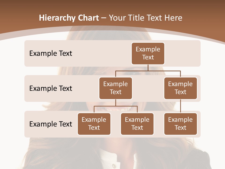 Cute White One Person PowerPoint Template