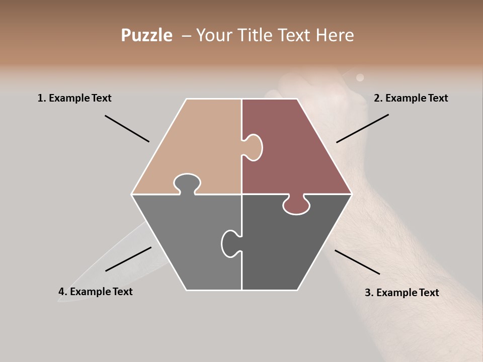 Deadly Arm Lethal PowerPoint Template