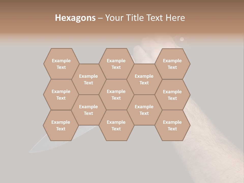 Deadly Arm Lethal PowerPoint Template