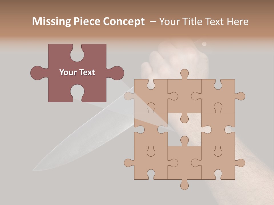 Deadly Arm Lethal PowerPoint Template