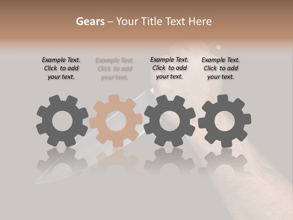 Deadly Arm Lethal PowerPoint Template