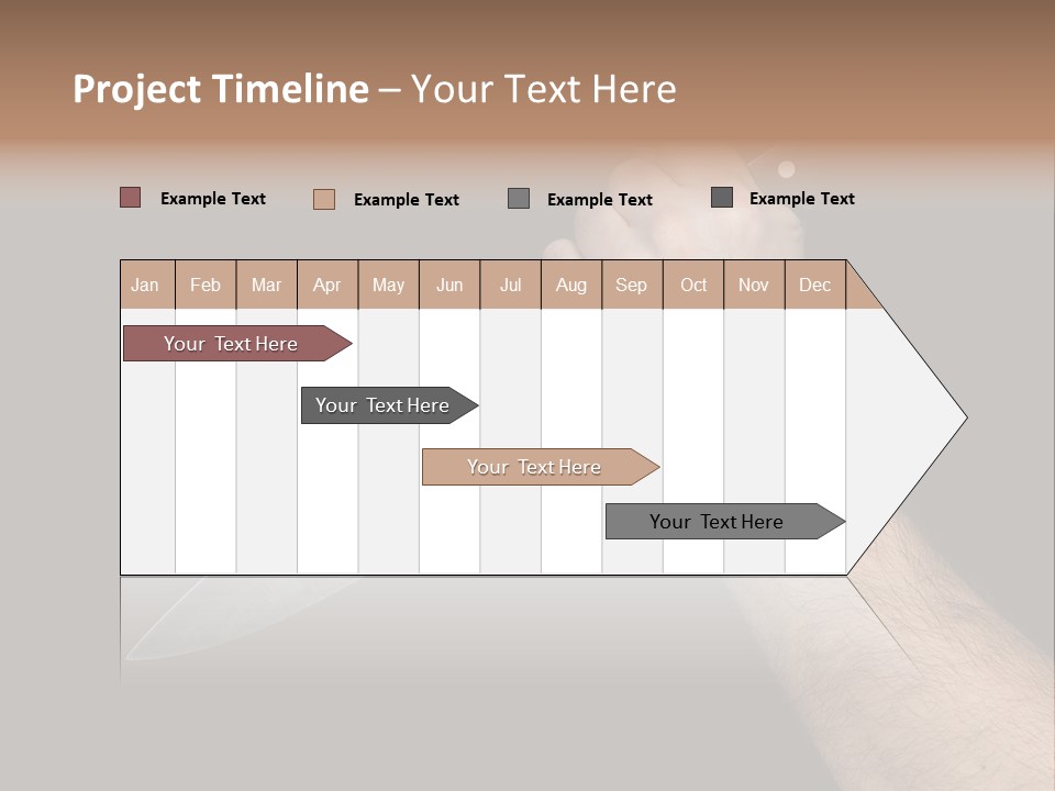 Deadly Arm Lethal PowerPoint Template