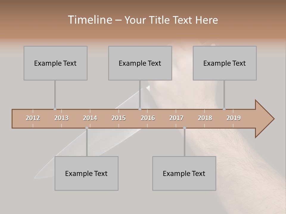 Deadly Arm Lethal PowerPoint Template