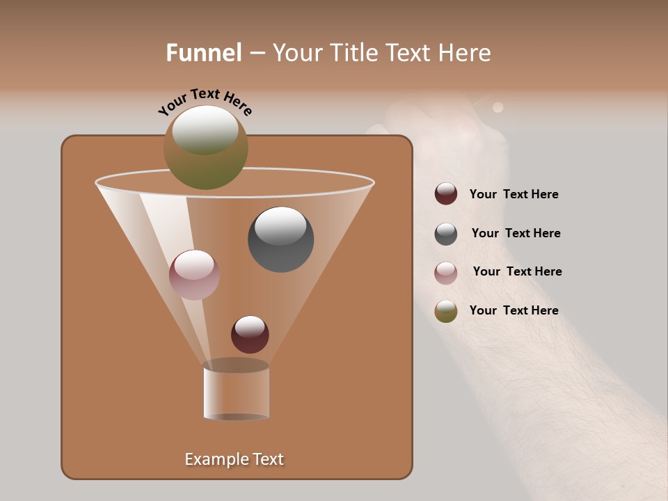 Deadly Arm Lethal PowerPoint Template