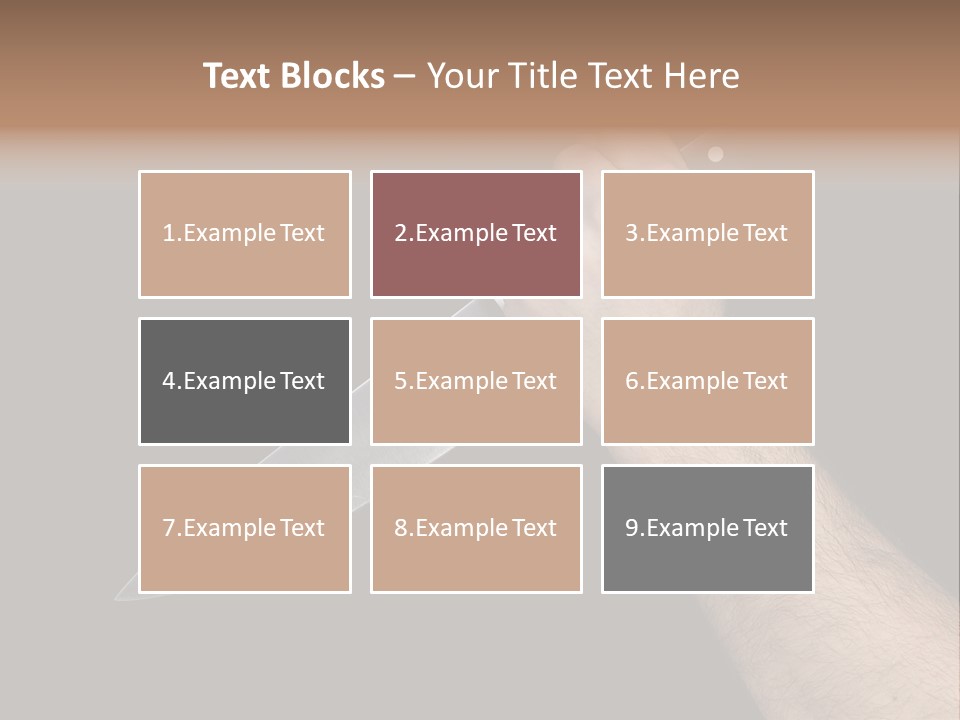 Deadly Arm Lethal PowerPoint Template