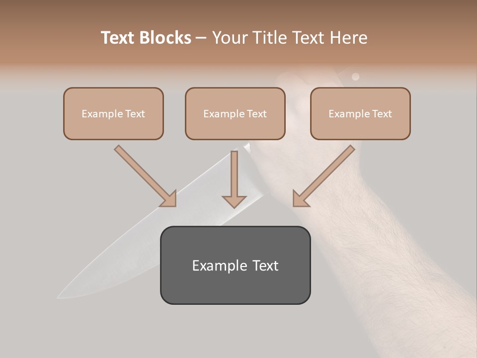Deadly Arm Lethal PowerPoint Template