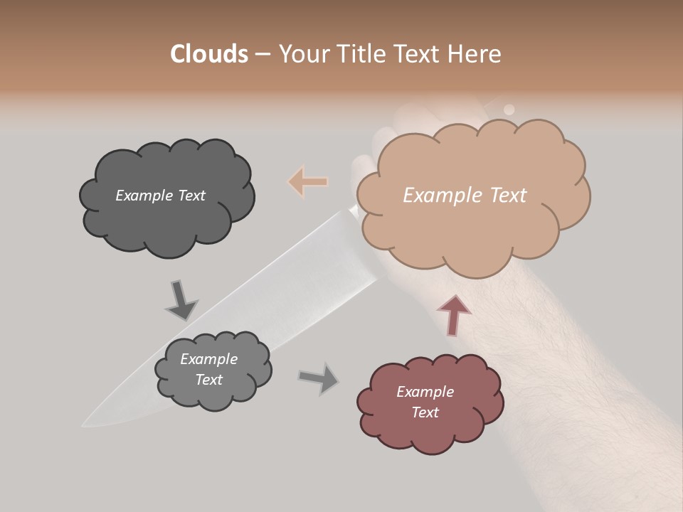 Deadly Arm Lethal PowerPoint Template