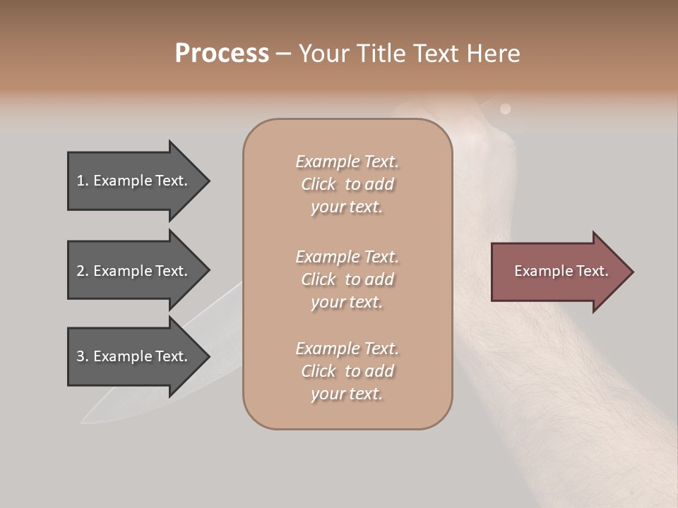 Deadly Arm Lethal PowerPoint Template