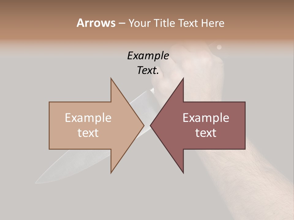 Deadly Arm Lethal PowerPoint Template