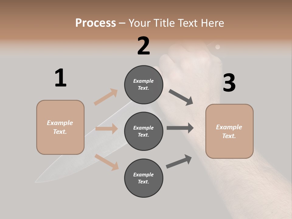 Deadly Arm Lethal PowerPoint Template