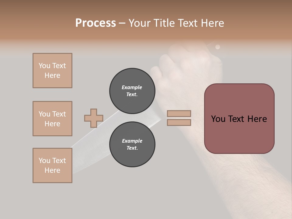 Deadly Arm Lethal PowerPoint Template