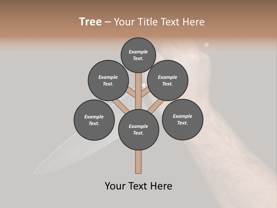 Deadly Arm Lethal PowerPoint Template