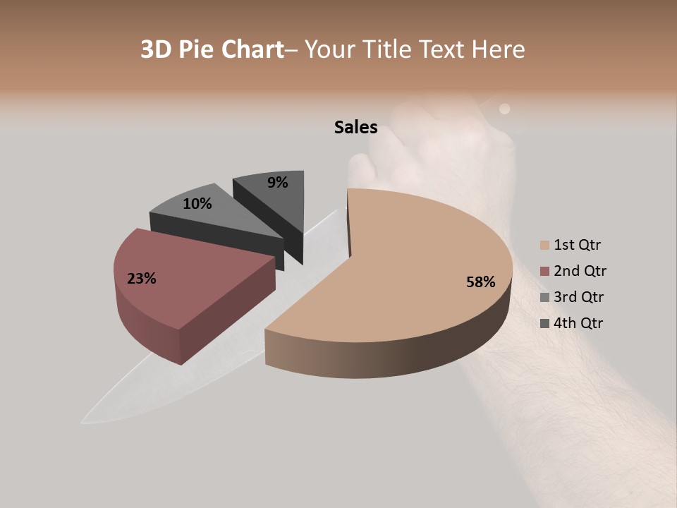 Deadly Arm Lethal PowerPoint Template