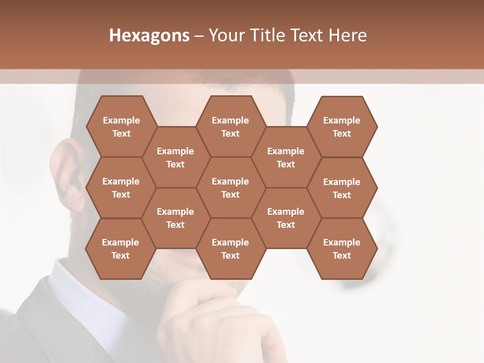 Guy Corporate Standing PowerPoint Template