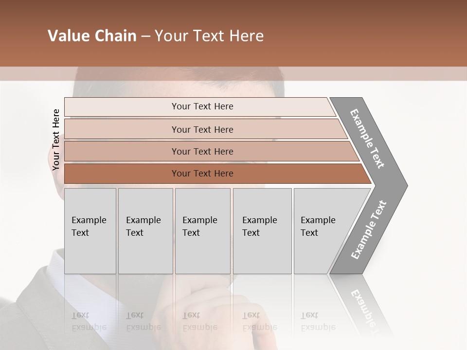 Guy Corporate Standing PowerPoint Template