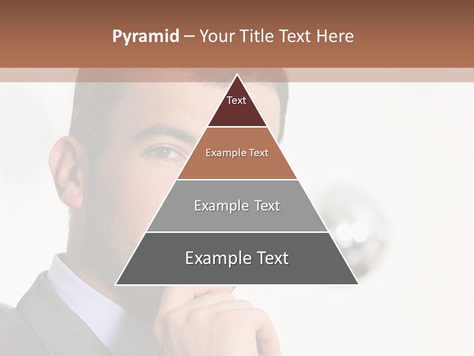Guy Corporate Standing PowerPoint Template