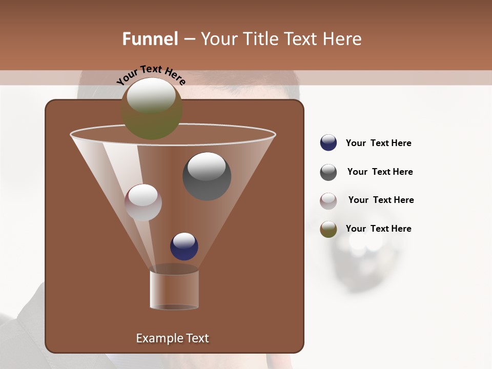 Guy Corporate Standing PowerPoint Template