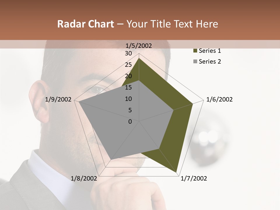 Guy Corporate Standing PowerPoint Template