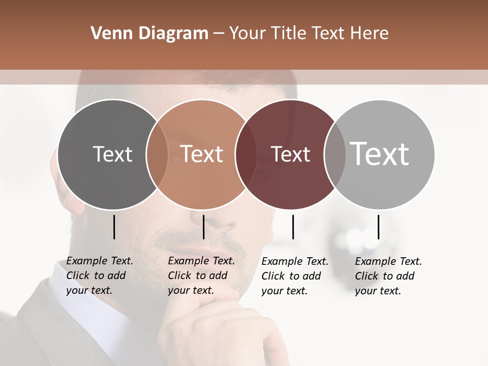 Guy Corporate Standing PowerPoint Template