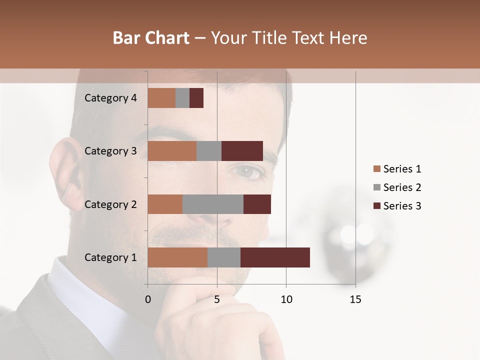 Guy Corporate Standing PowerPoint Template