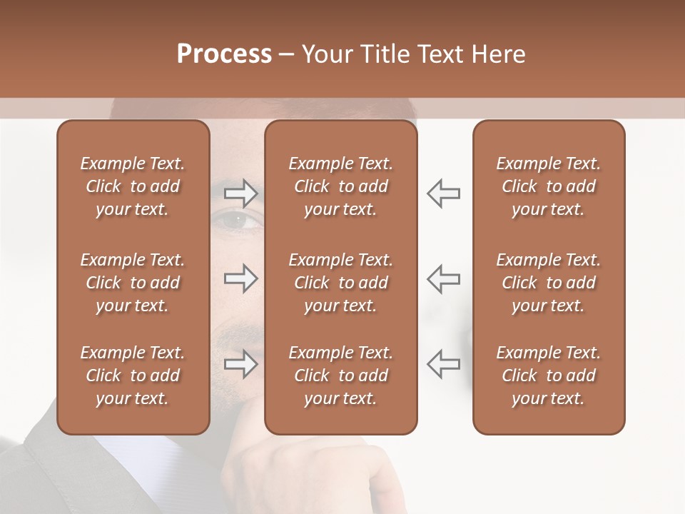 Guy Corporate Standing PowerPoint Template