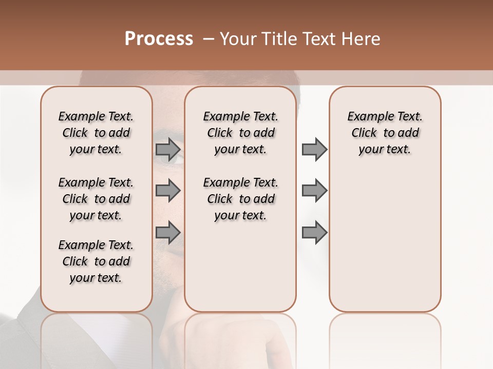Guy Corporate Standing PowerPoint Template