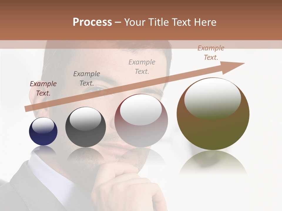 Guy Corporate Standing PowerPoint Template