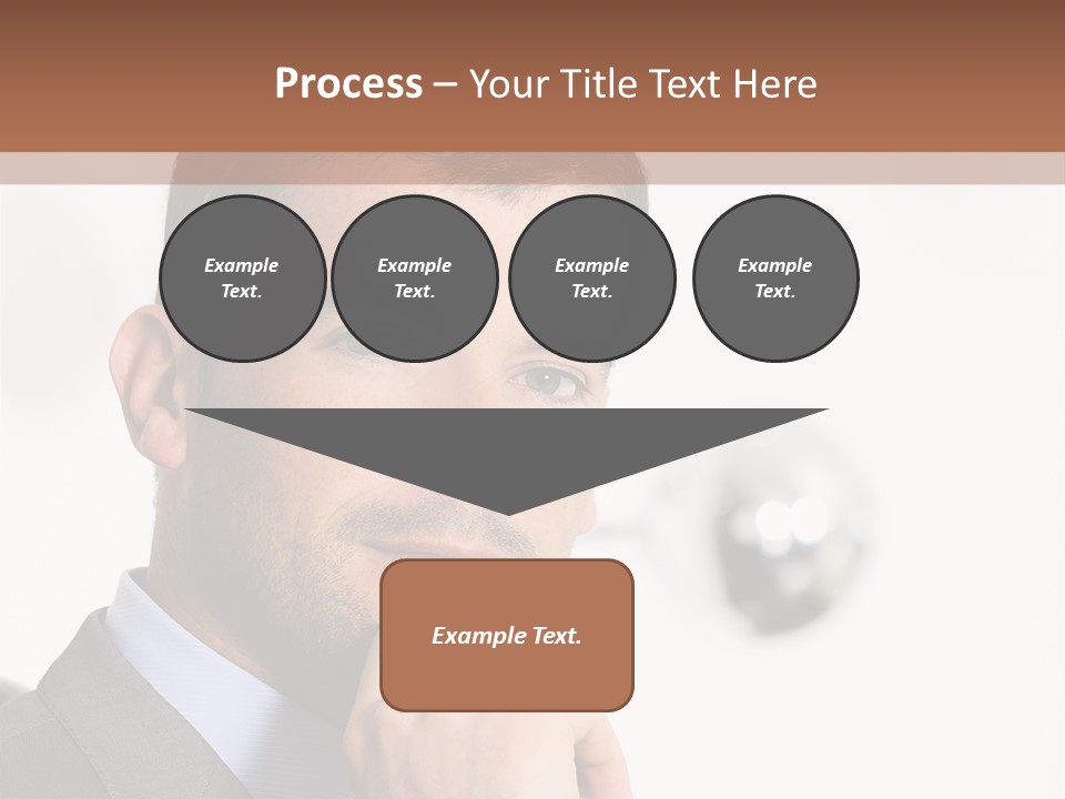 Guy Corporate Standing PowerPoint Template