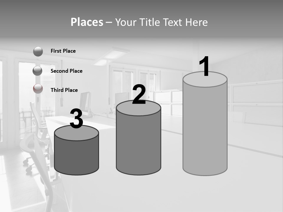 Office Furniture Office Apartment PowerPoint Template