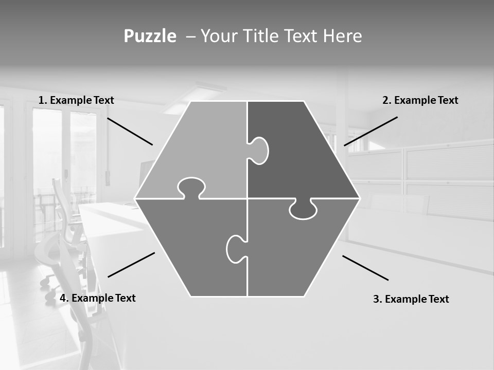 Office Furniture Office Apartment PowerPoint Template