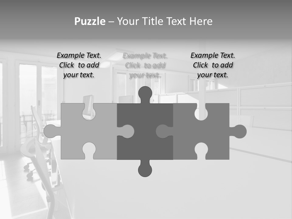 Office Furniture Office Apartment PowerPoint Template