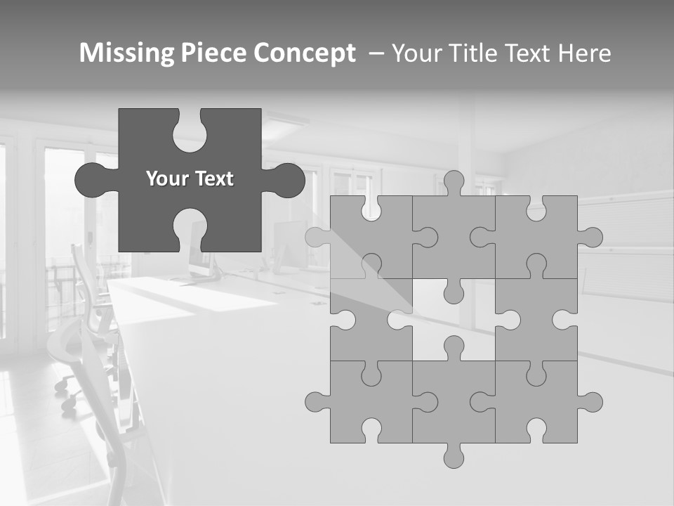 Office Furniture Office Apartment PowerPoint Template