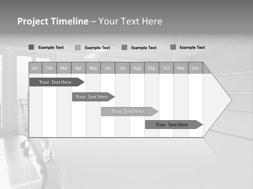 Office Furniture Office Apartment PowerPoint Template