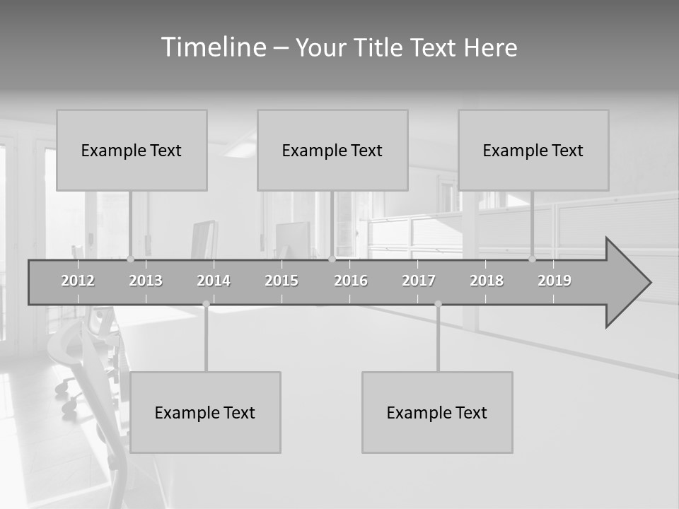 Office Furniture Office Apartment PowerPoint Template