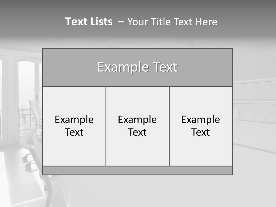 Office Furniture Office Apartment PowerPoint Template