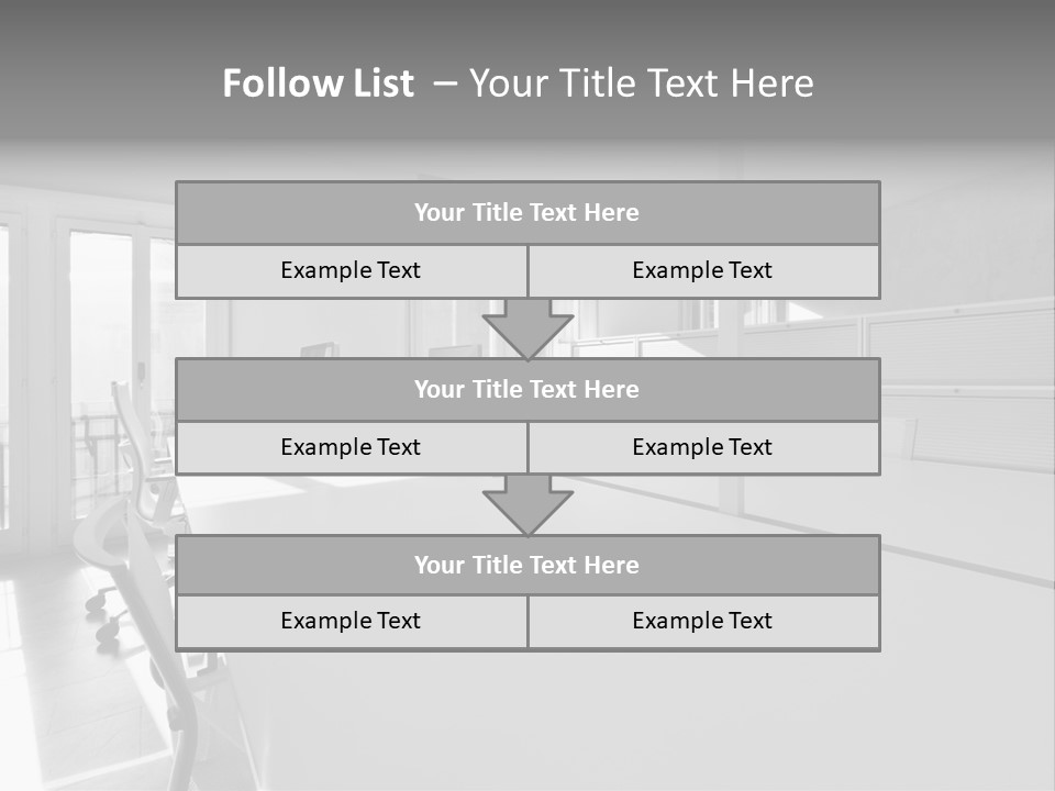 Office Furniture Office Apartment PowerPoint Template
