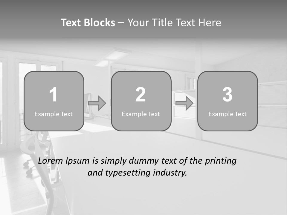 Office Furniture Office Apartment PowerPoint Template