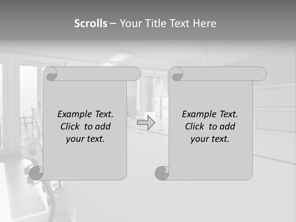 Office Furniture Office Apartment PowerPoint Template