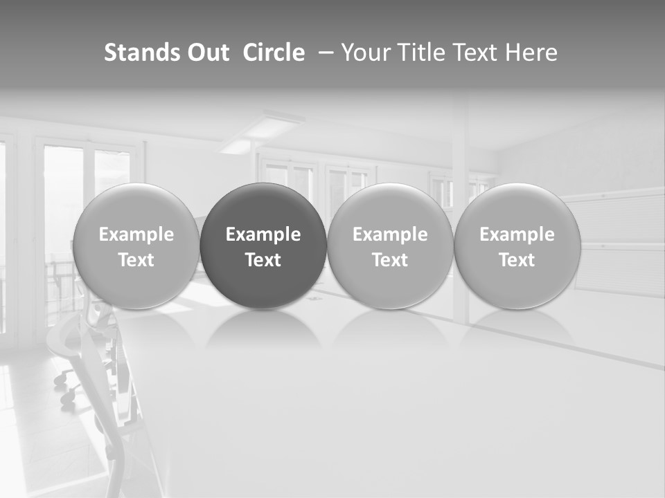 Office Furniture Office Apartment PowerPoint Template