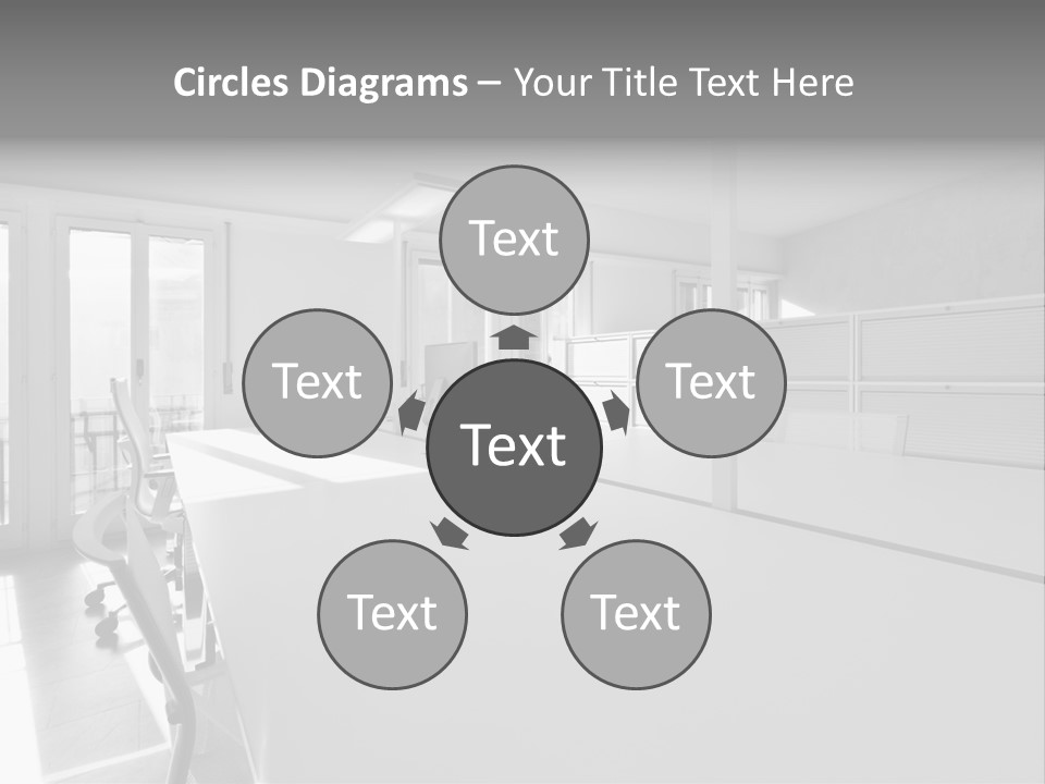 Office Furniture Office Apartment PowerPoint Template