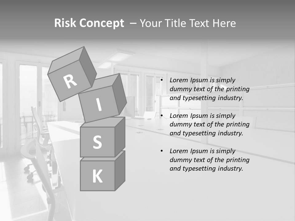 Office Furniture Office Apartment PowerPoint Template