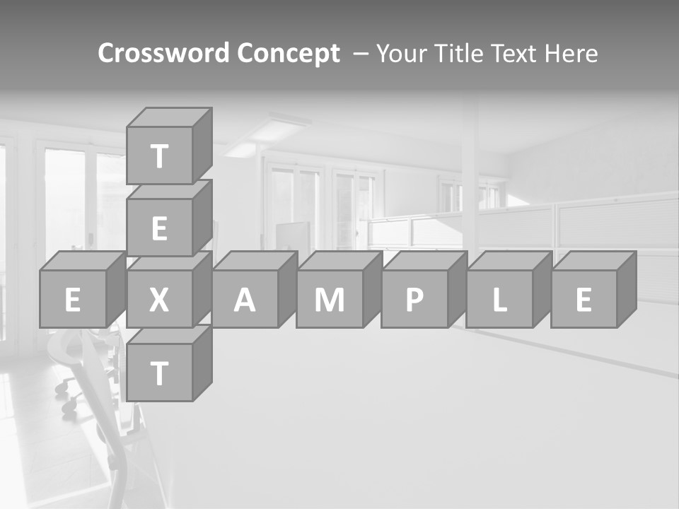 Office Furniture Office Apartment PowerPoint Template